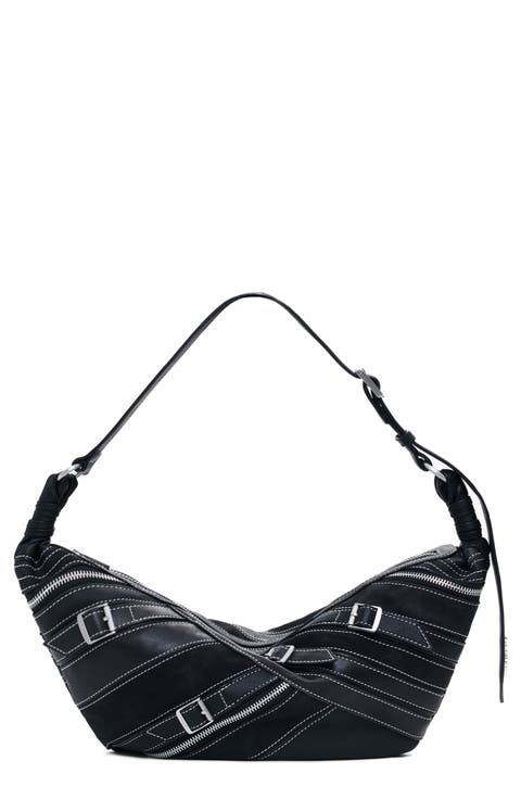 Small Faux Leather Shoulder Bag