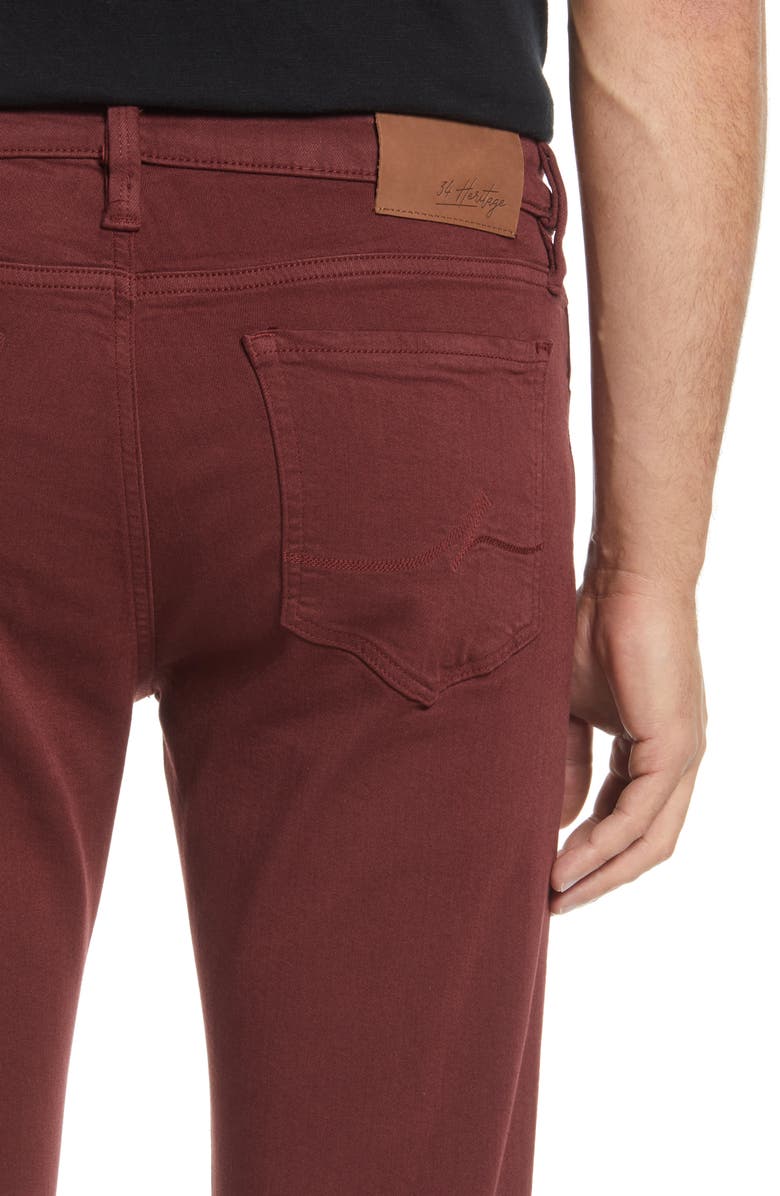 34 Heritage Courage Straight Leg Pants, Alternate, color, Rum Raisin Comfort