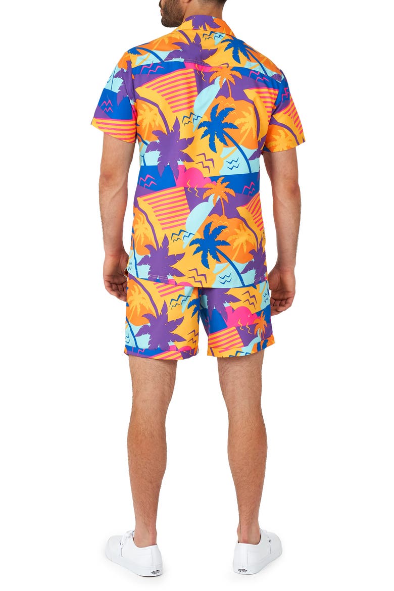 2-Piece Palm Power Summer Set, Alternate, color, MULTICOLOR