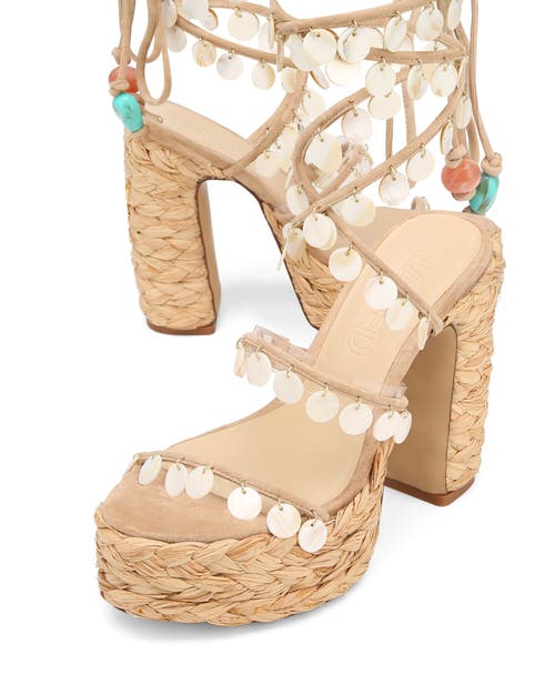 Naked Wolfe Fire Leather Heel In Multi