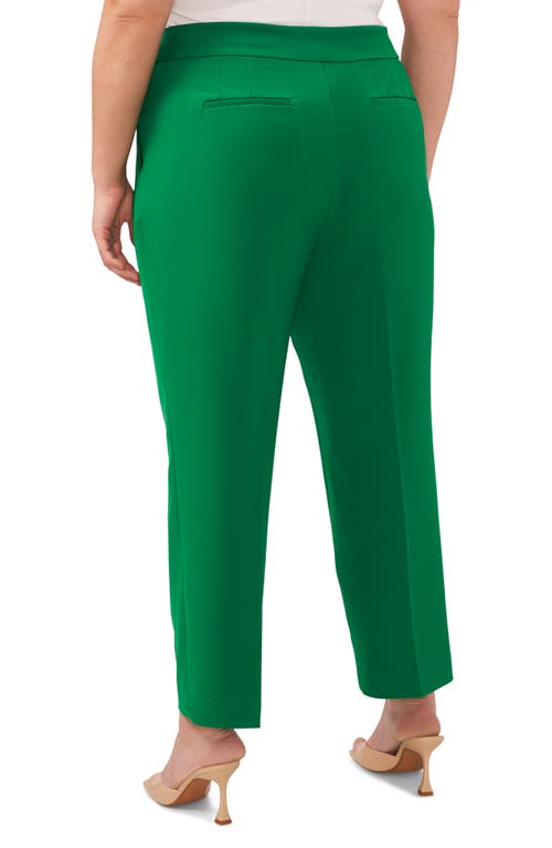 Cece Tapered Crop Pants In Green