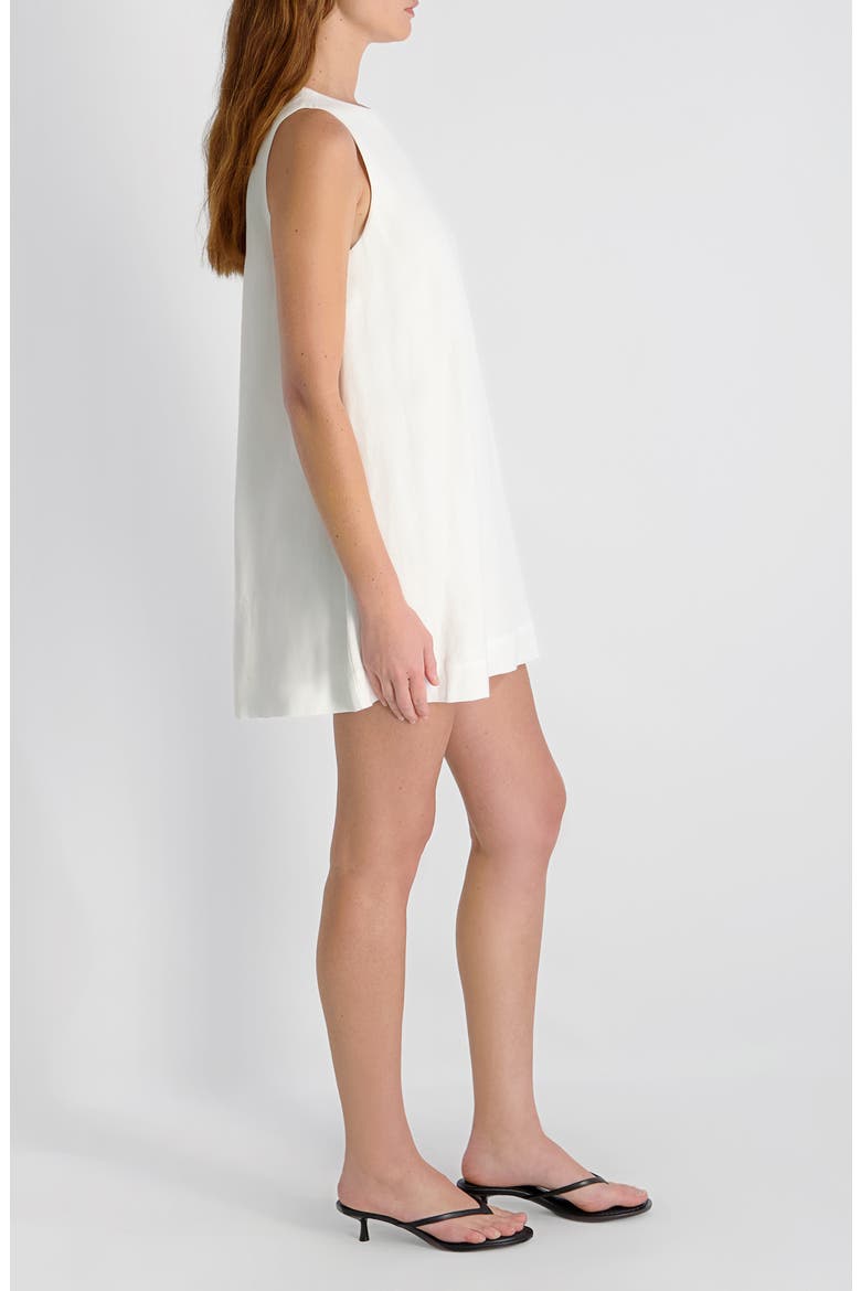 Copper Sleeveless Shift Minidress, Alternate, color, SUMMER WHITE