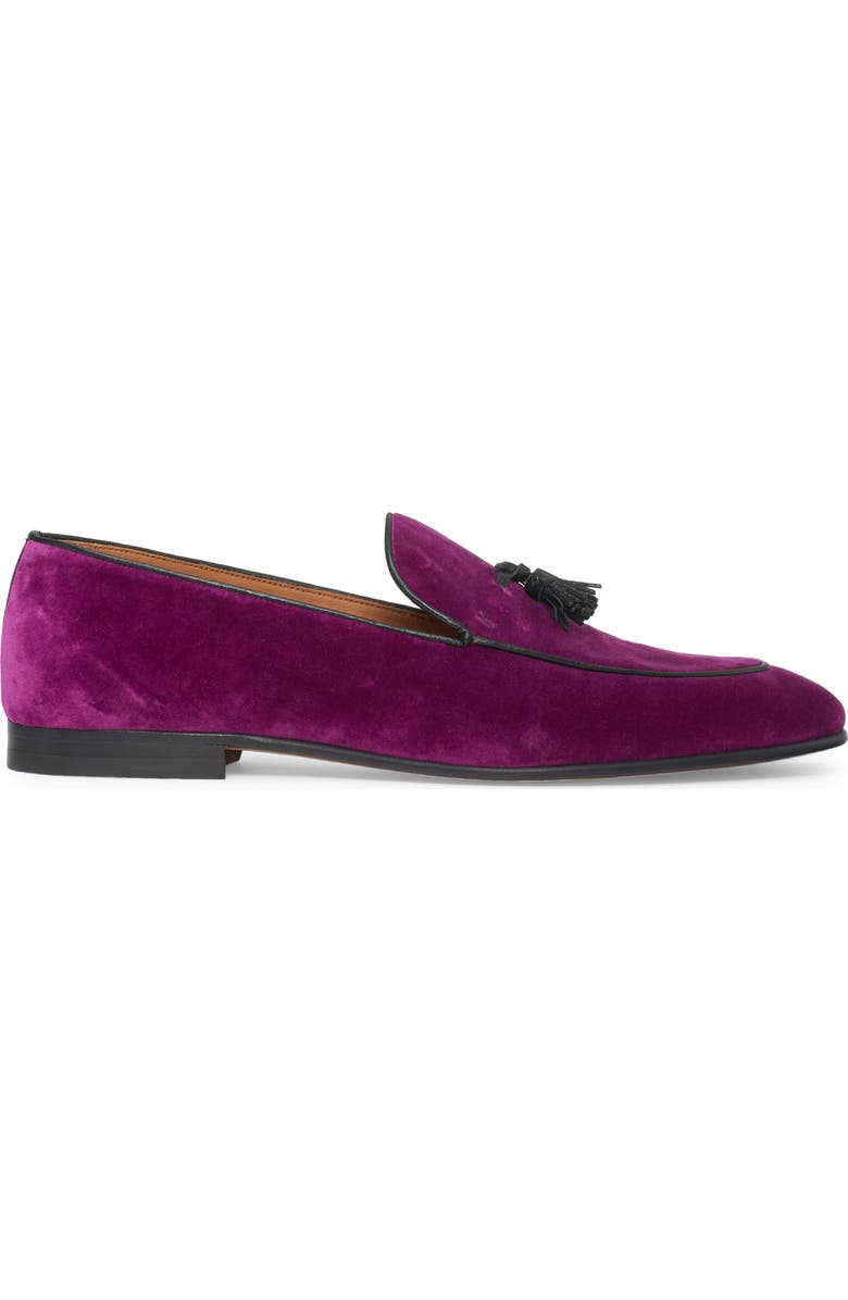TOM FORD Nicolas Velvet Smoking Slipper, Alternate, color,