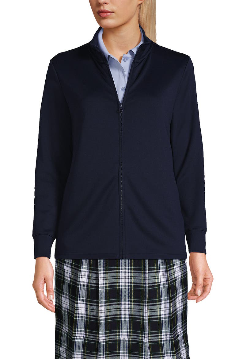 Active Performance Full Zip Jacket, Main, color, Classic Navy