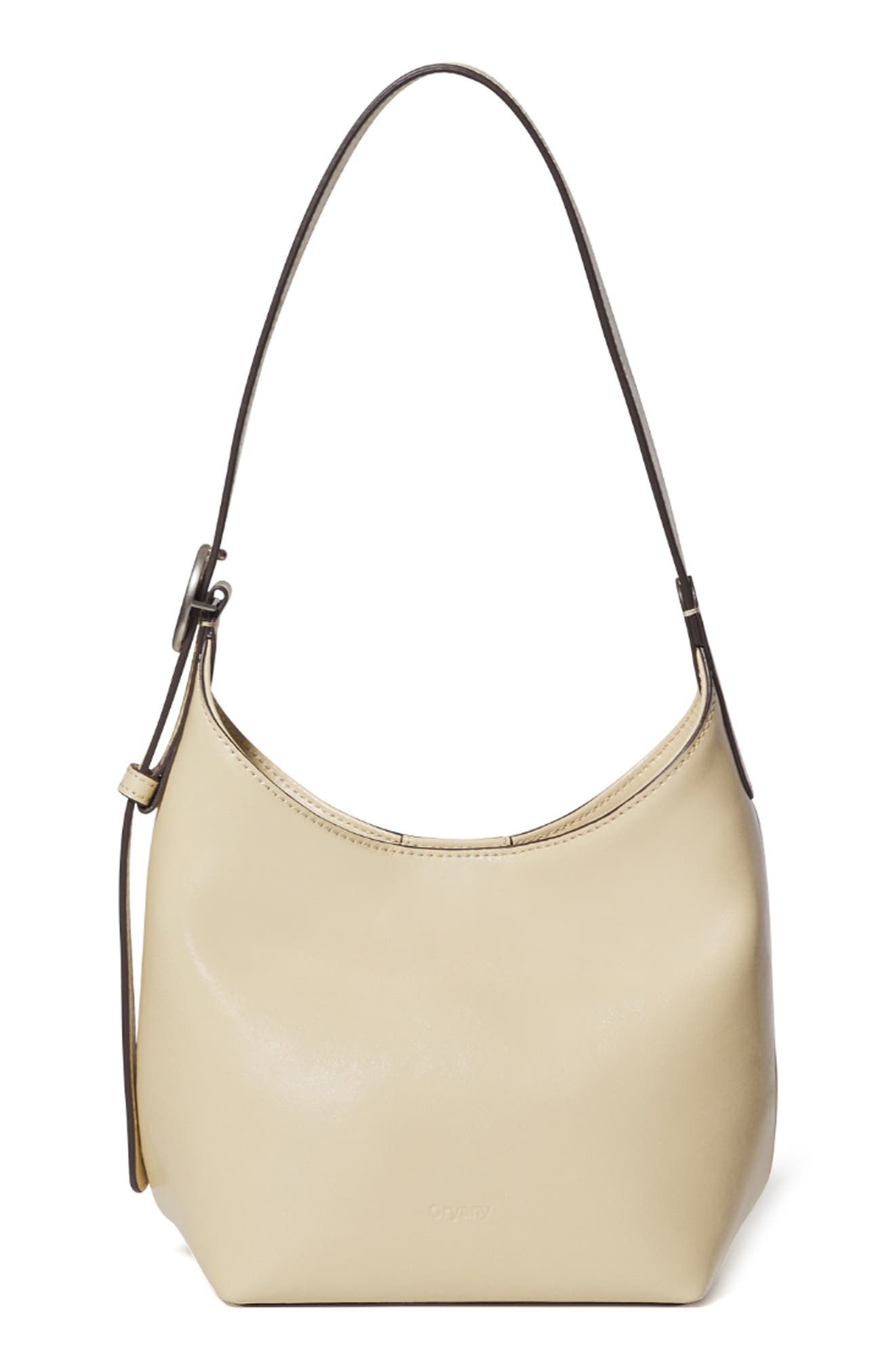 Oryany Egg Leather Shoulder Bag, Alternate, color, Butter Cream