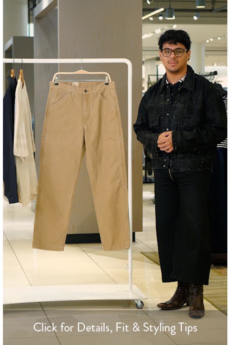 568™ Loose Straight Leg Carpenter Jeans video