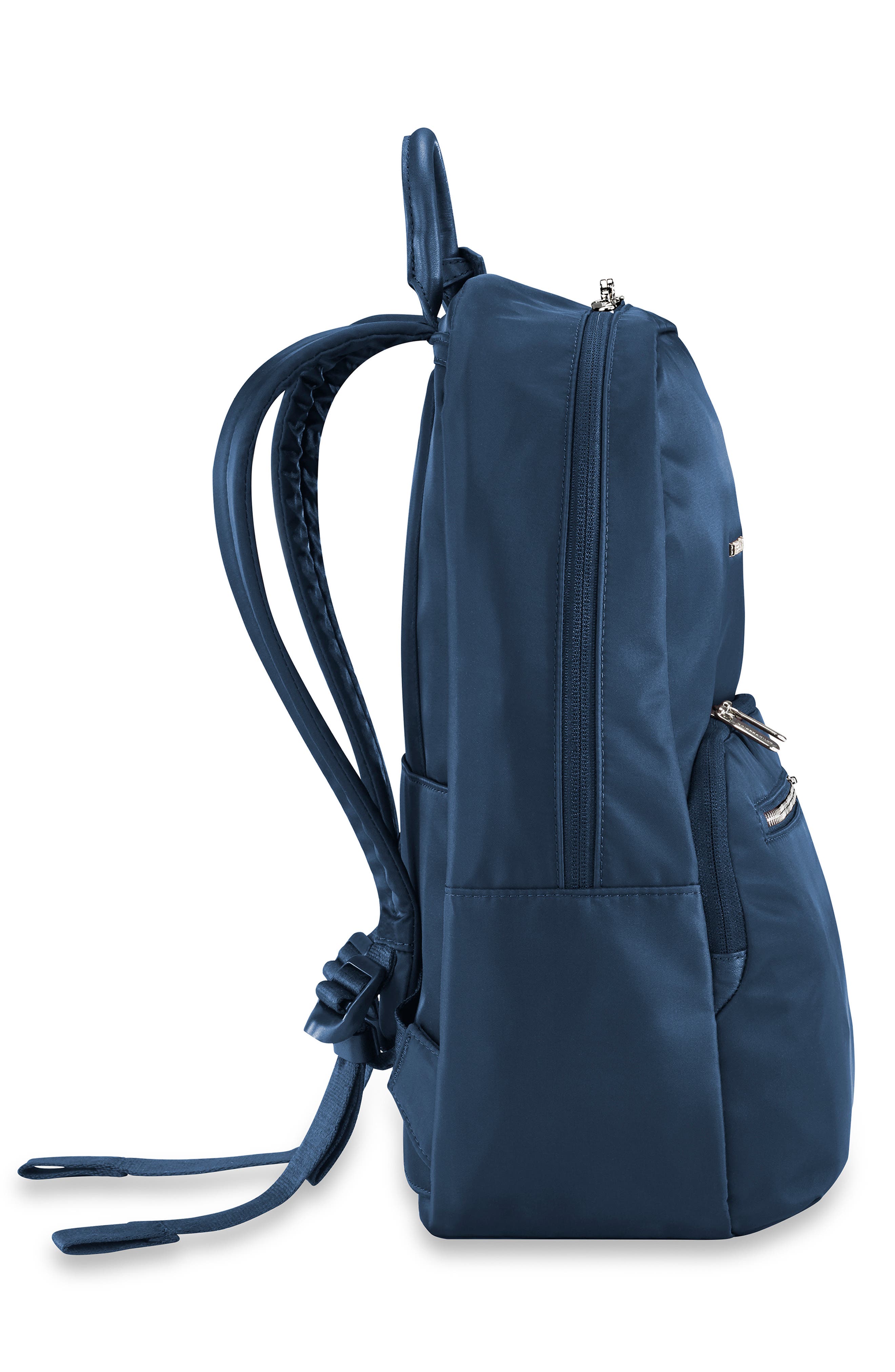 Rhapsody Essential Water Resistant Nylon Backpack, Alternate, color, BLUE