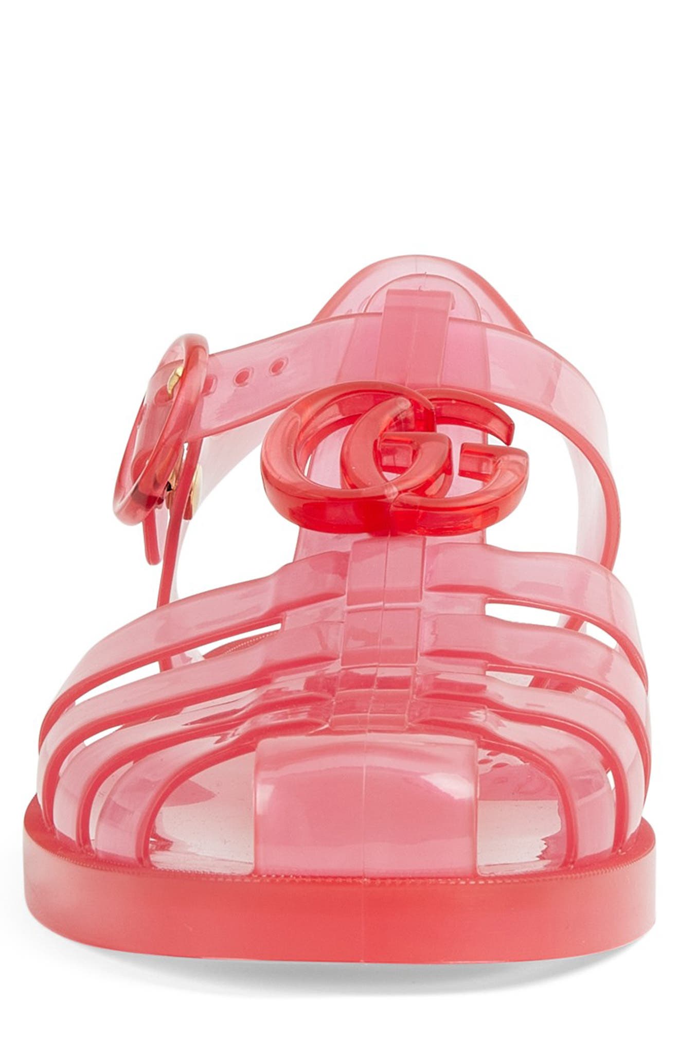 Jelly Fisherman Sandal, Alternate, color, PINK