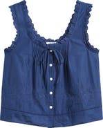 Madewell The Embroidered Leah Top