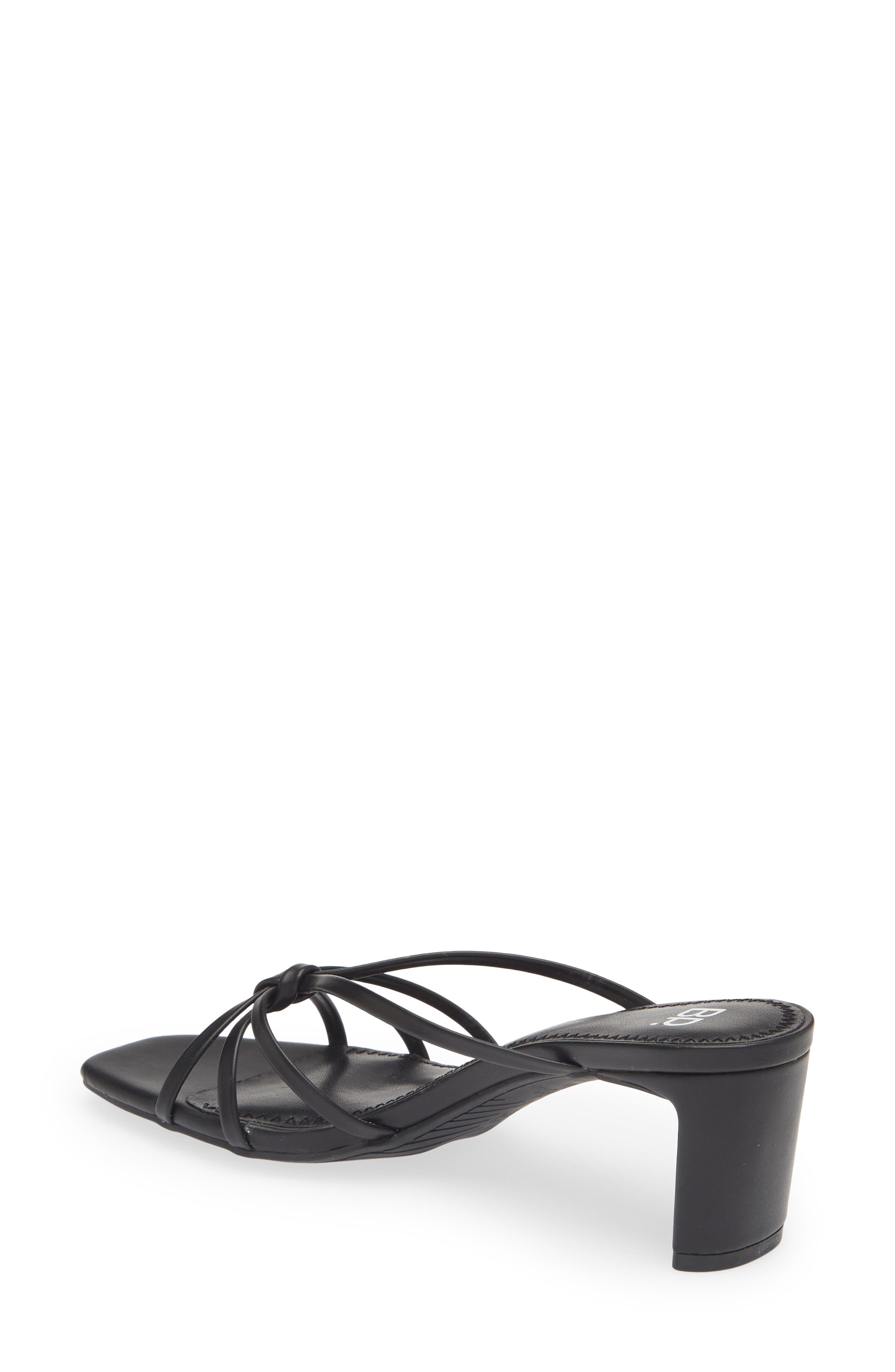 BP. Karsyn Strappy Slide Sandal, Alternate, color, Black