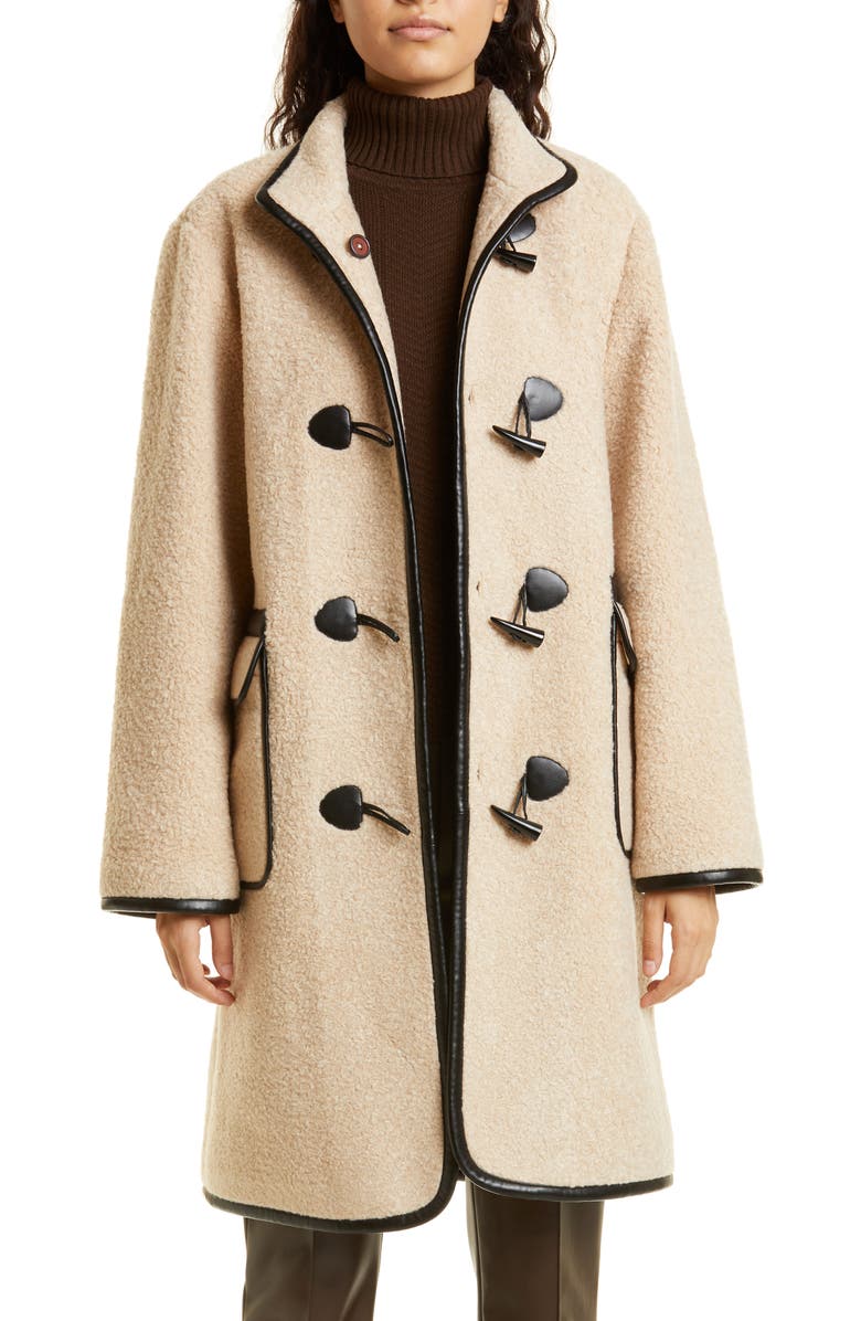 Toccin Faux Shearling Toggle Coat, Main, color,