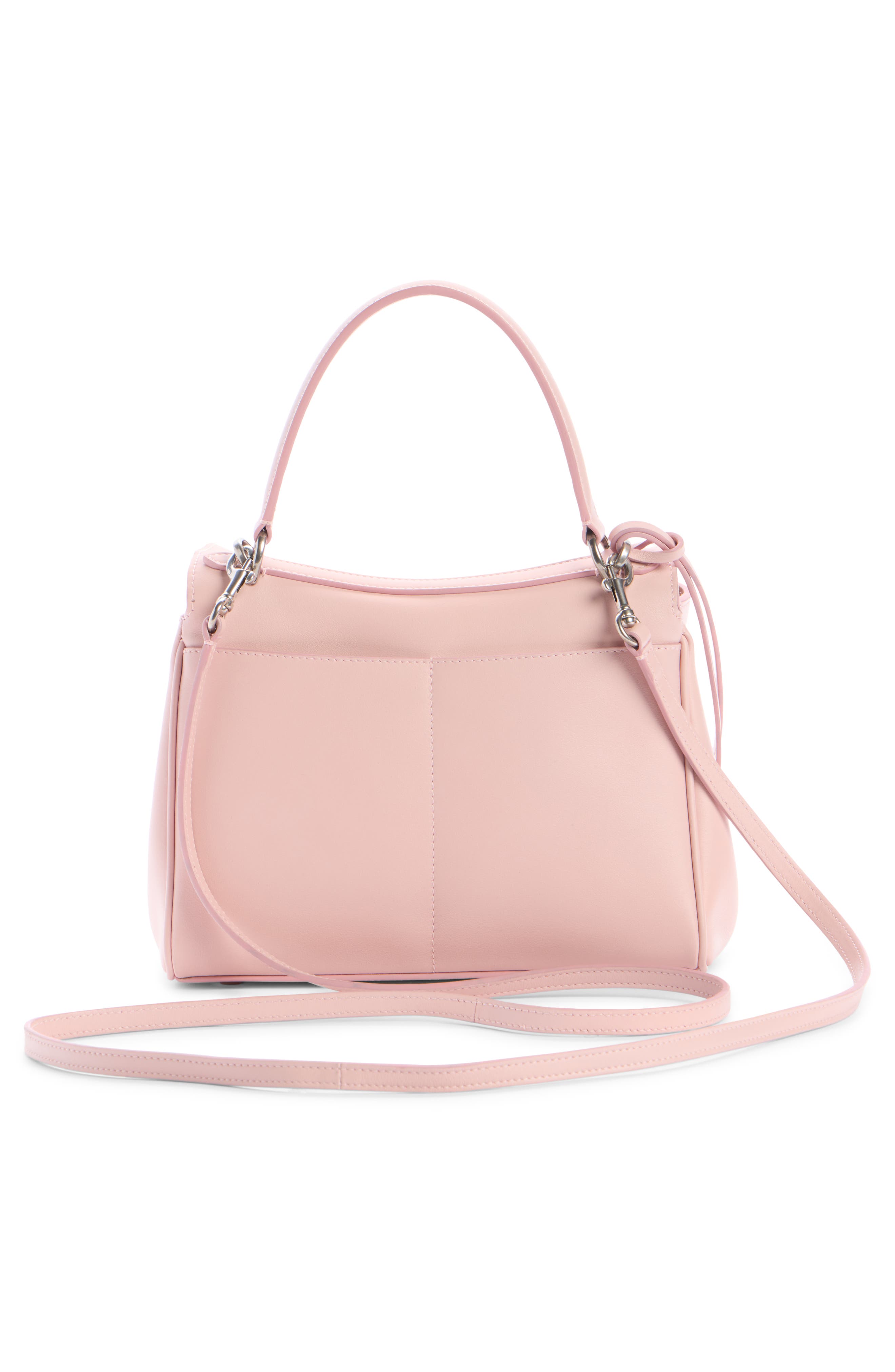 Balenciaga Mini Rodeo Leather Top Handle Bag, Alternate, color, 5831 Suede Pink