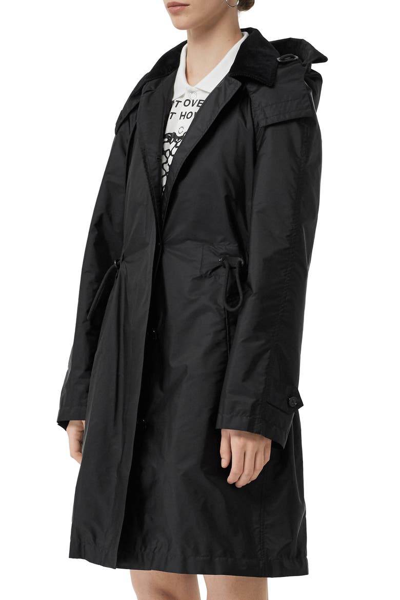 Gullane Tringford Waterproof Rain Parka, Alternate, color, BLACK