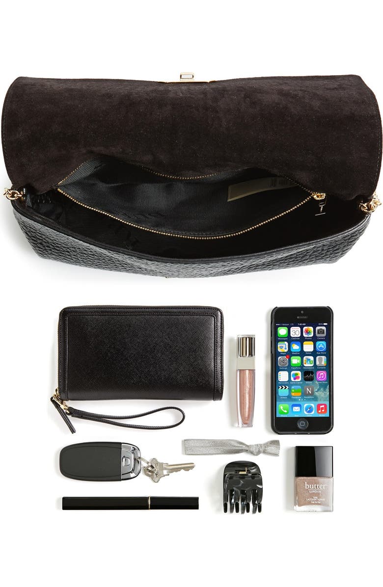 Burberry 'Medium Mildenhall' Signature Grain Leather Convertible Crossbody Bag, Alternate, color,