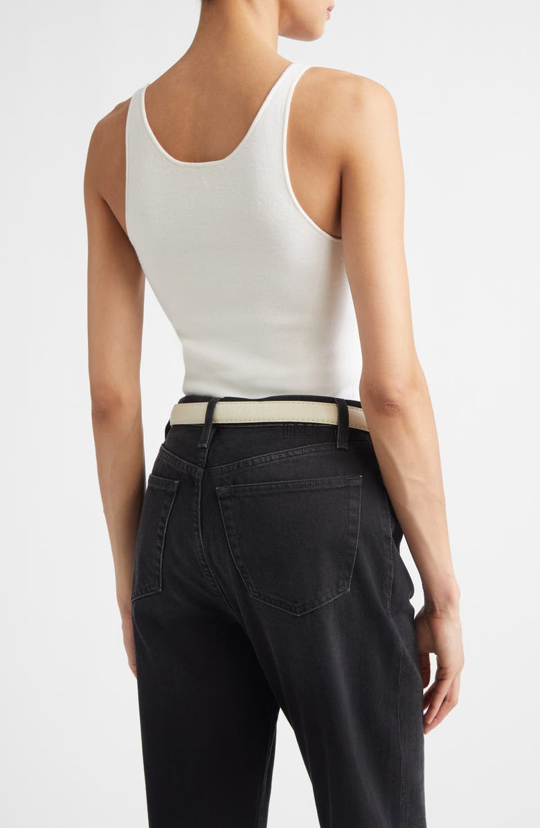 TOTEME Merino Knit Tank, Alternate, color, Ecru