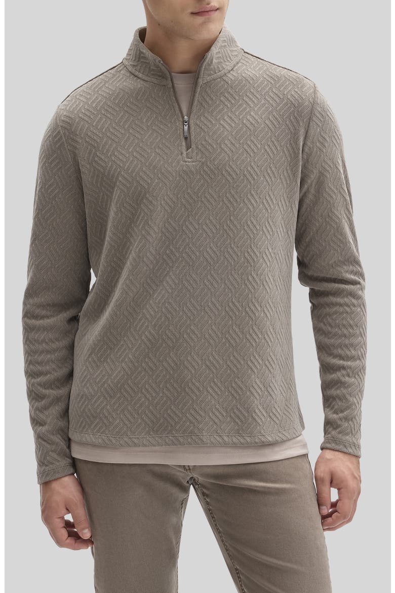 Avila Quarter Zip Pullover, Main, color, SEQUOIA