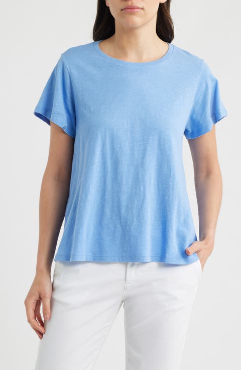Crewneck Organic Cotton T-Shirt (Plus)