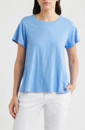 Eileen Fisher Crewneck Organic Cotton T-Shirt
