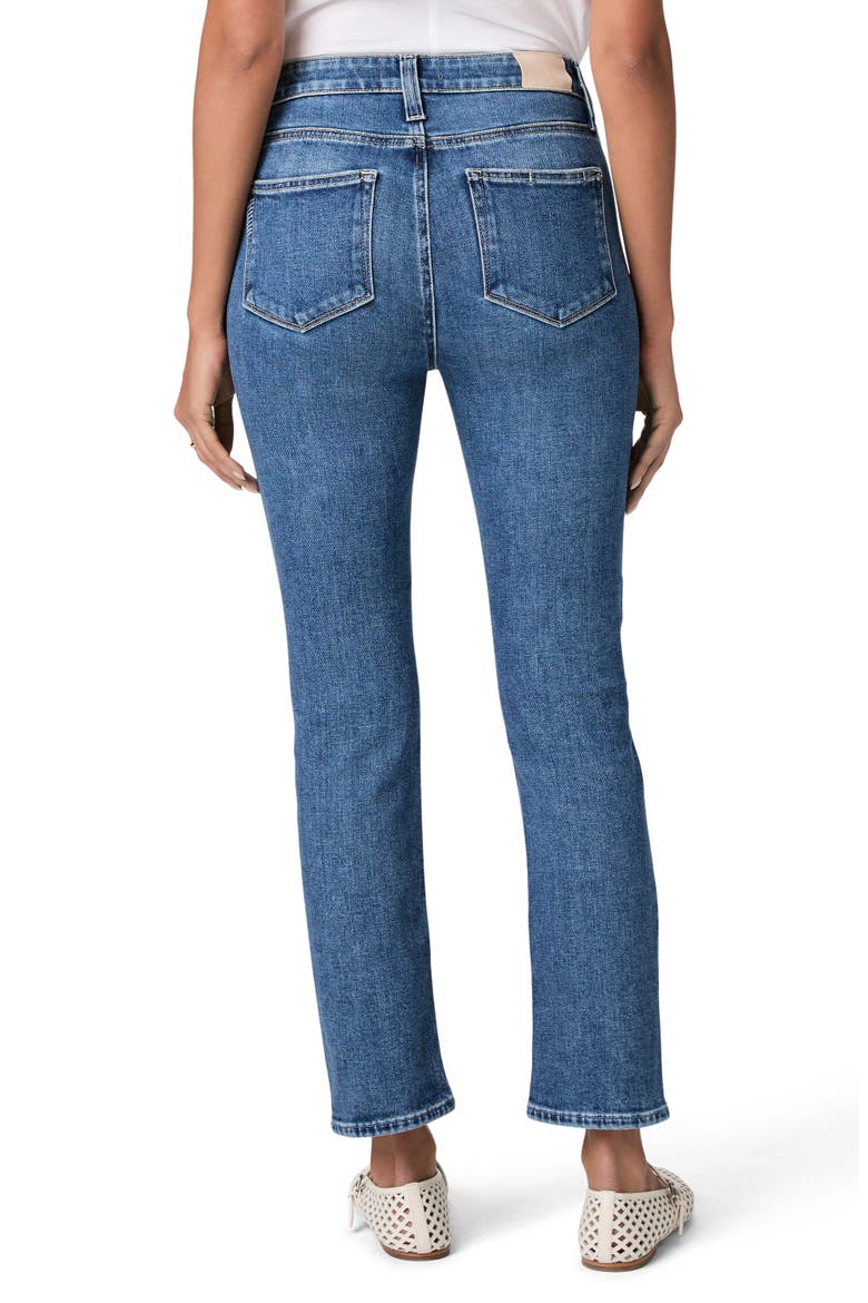 Cindy High Waist Ankle Straight Leg Jeans, Alternate, color, MONACO MIST