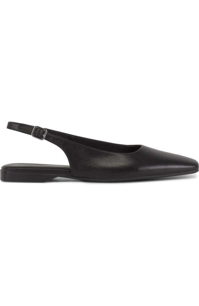 Vagabond Shoemakers Delia Slingback Flat, Alternate, color, Black