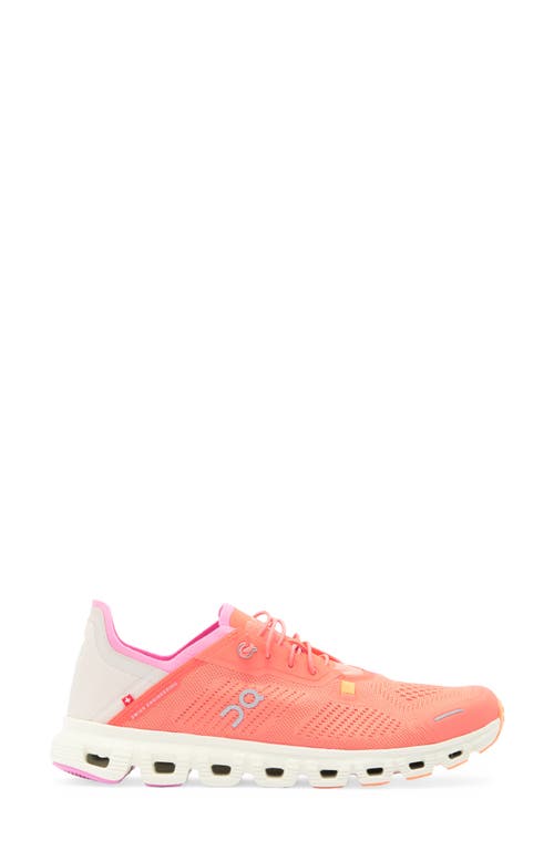 On Cloud 6 Coast Sneakers In Salm/pearl