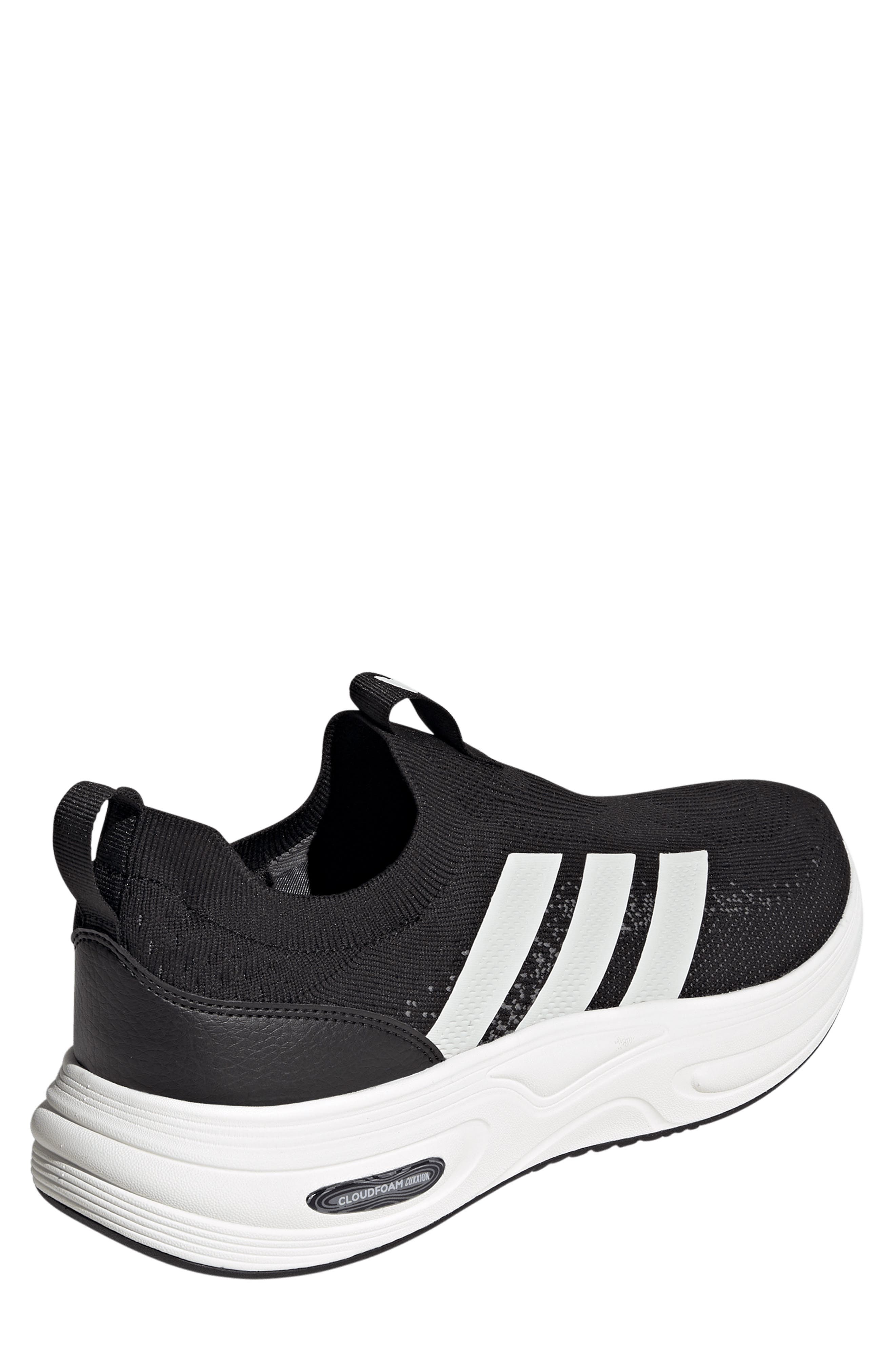 Cloudfoam Cuxxion Slip-On Sneaker, Alternate, color, BLACK/ WHITE/ GREY