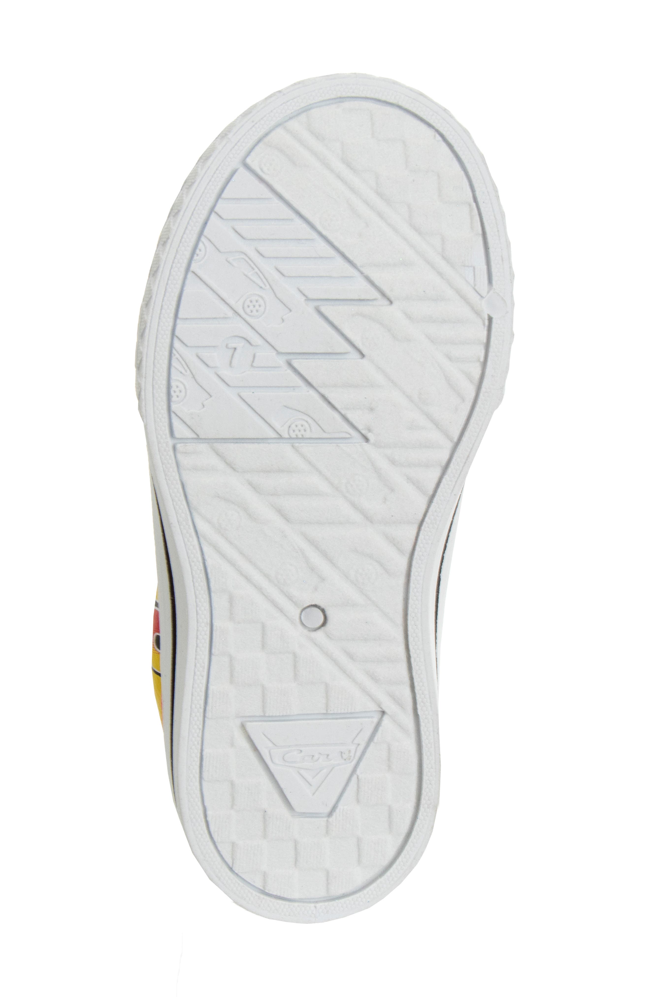 JOSMO Kids' Disney Pixar Cars Slip-On Sneaker, Alternate, color, Red