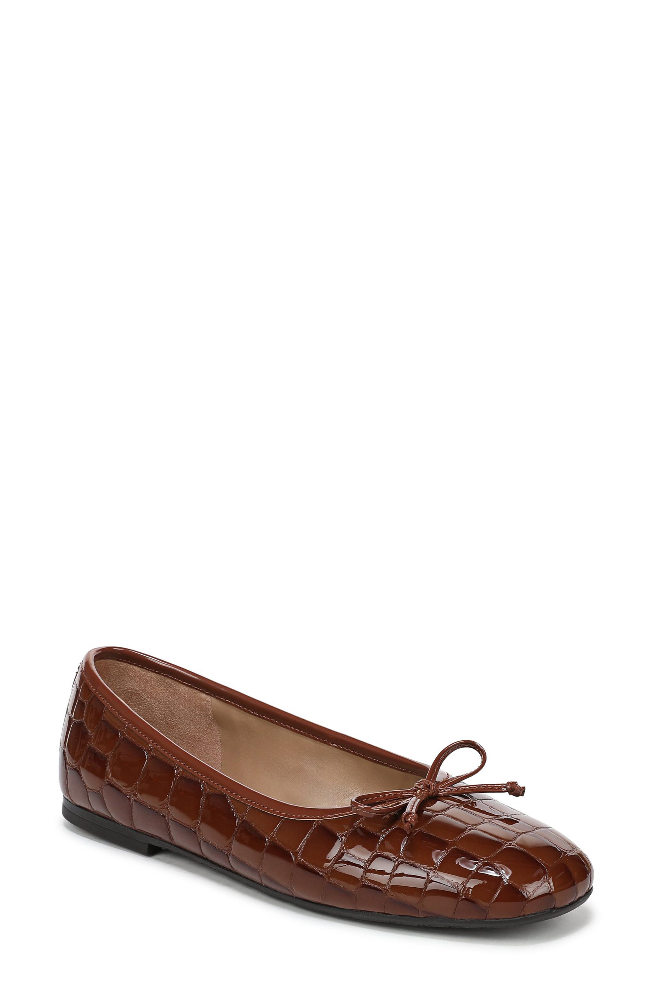 Alie Ballet Flat, Main, color, CARAMEL