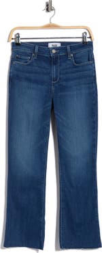 PAIGE Rory Raw Hem Crop Flare Jeans