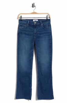 PAIGE Rory Raw Hem Crop Flare Jeans