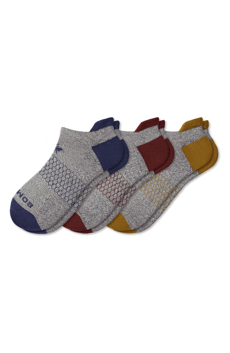 Bombas Originals Assorted 3-Pack Ankle Socks, Main, color, 