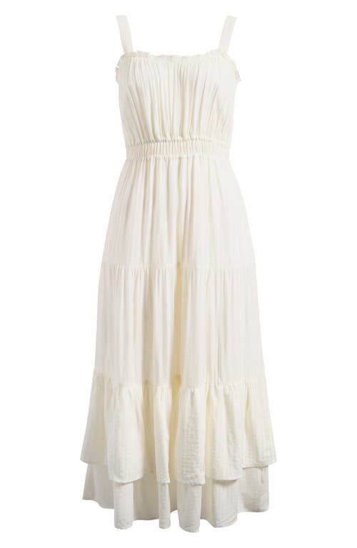 PAIGE PAIGE PERSIMMON SLEEVELESS MAXI DRESS