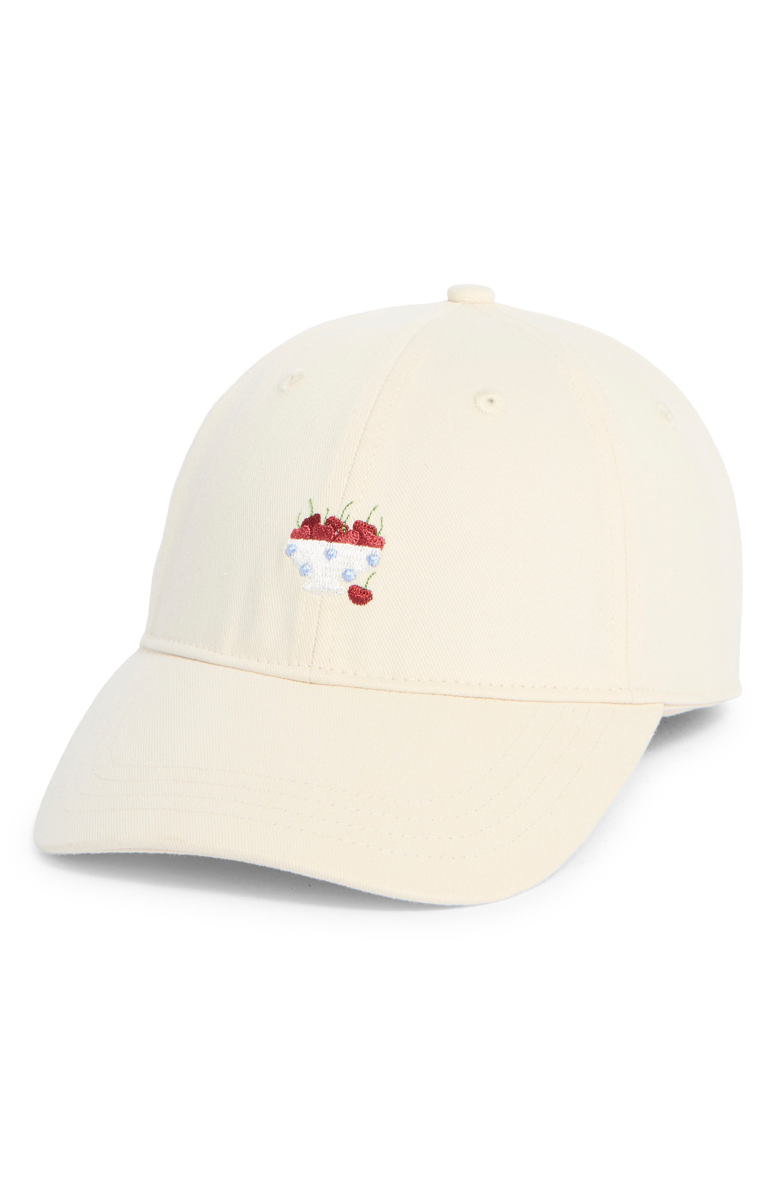 FRASIER STERLING Very Cherry Canvas Adjustable Baseball Cap