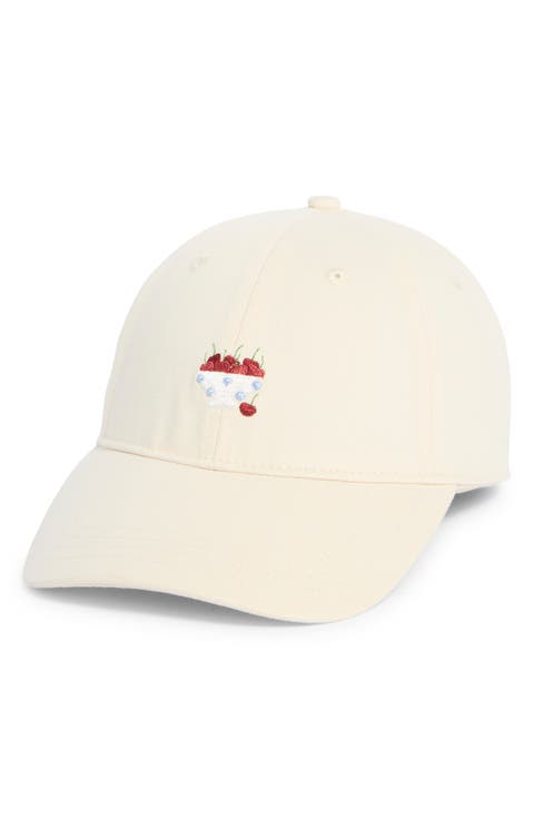 Very Cherry Canvas Adjustable Baseball Cap