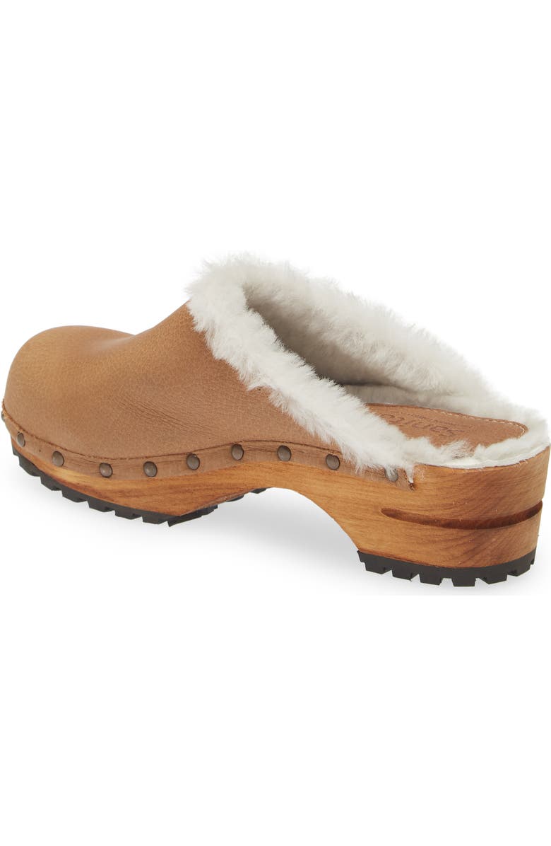 Sanita Hese Genuine Shealing Lined Clog, Alternate, color, 003 Chestnut
