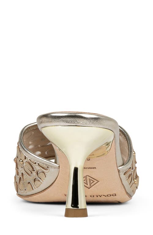 DONALD PLINER DONALD PLINER RIKKI KITTEN HEEL SLIDE SANDAL 