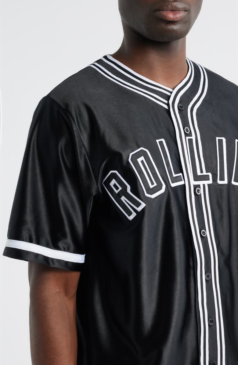 Rolling Loud Loud Forever Baseball Jersey, Alternate, color, Black
