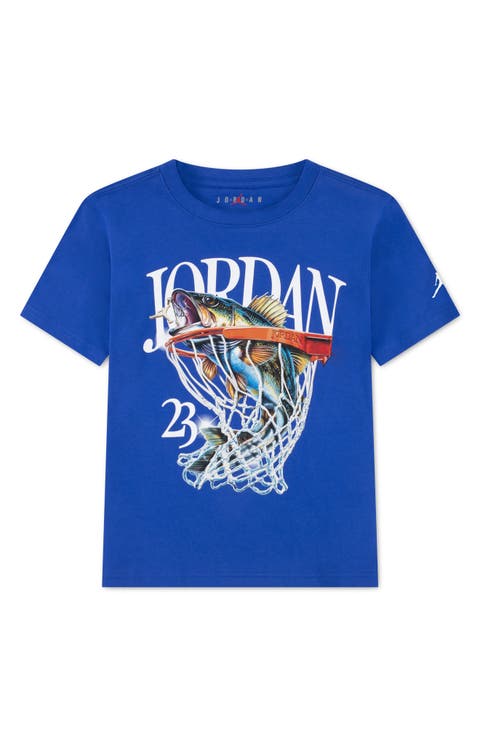 Kids' Catch of the Day Graphic Cotton Blend T-Shirt (Big Kid)