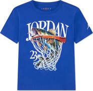 Jordan Kids' Catch of the Day Graphic Cotton Blend T-Shirt