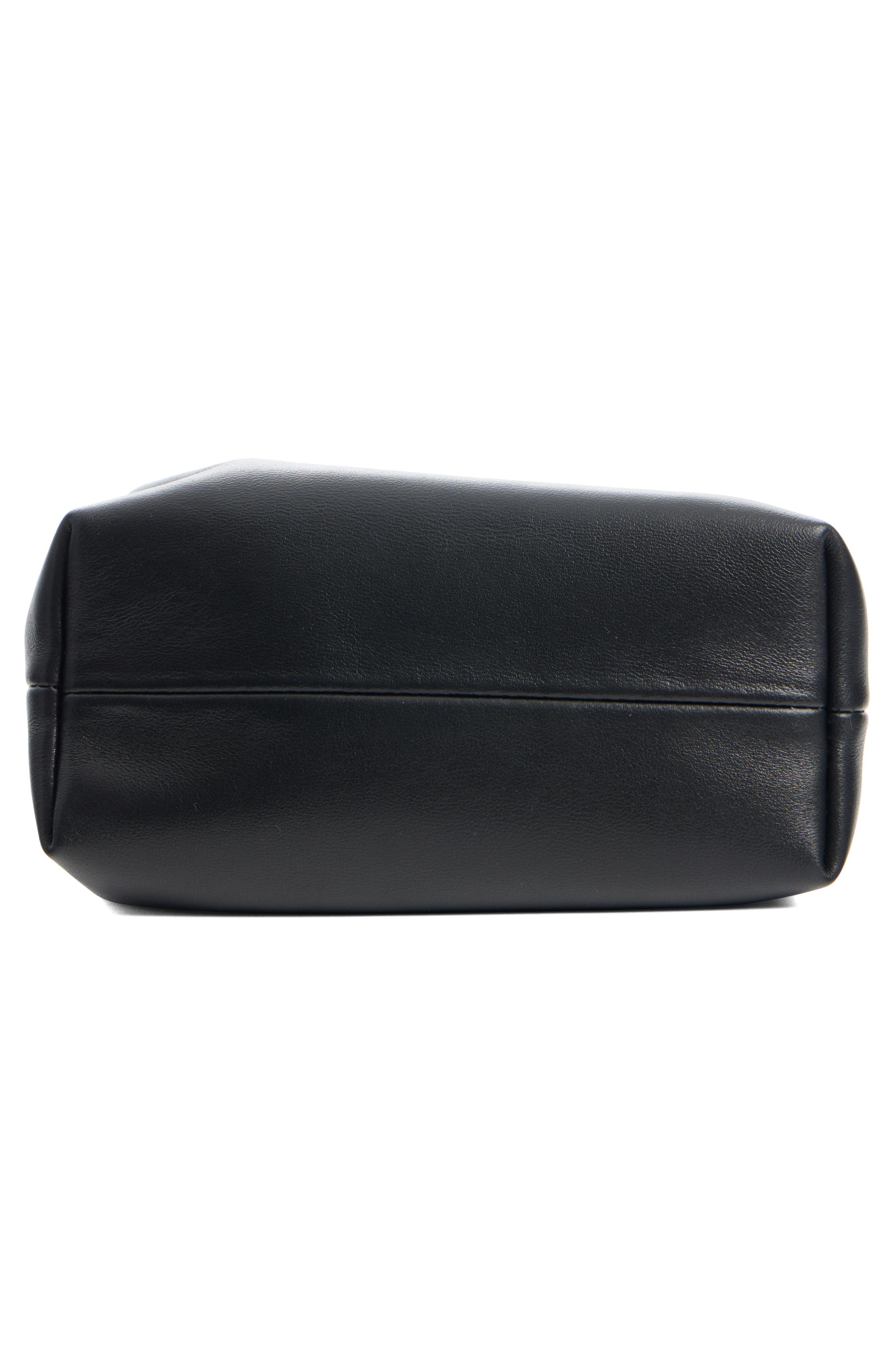 Chloé Mini Icons Leather Shoulder Bag, Alternate, color, Black