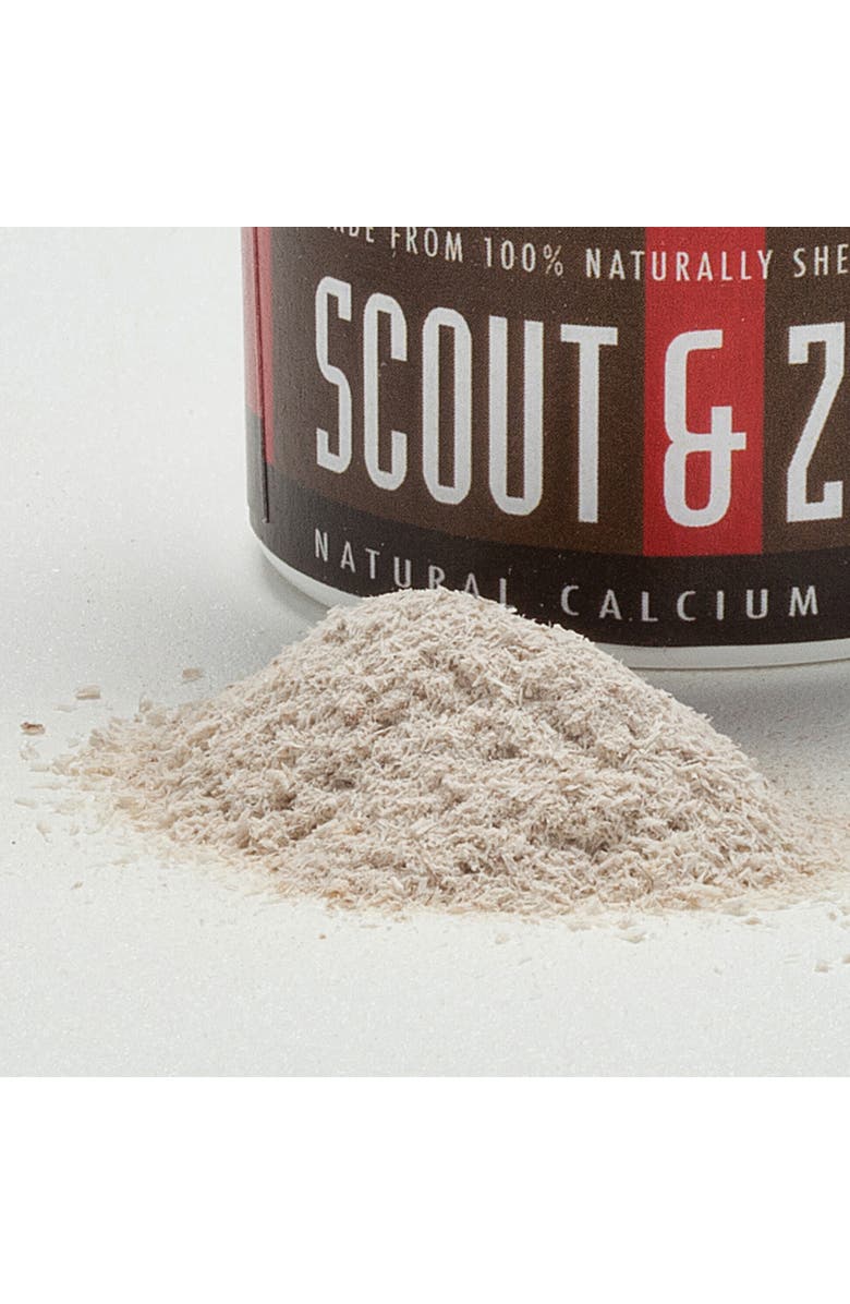 Scout & Zoe's Pet Calcium, 1.5oz Ultra Fine Elk Antler Powder, Pet Supplement, Alternate, color, Multicolored