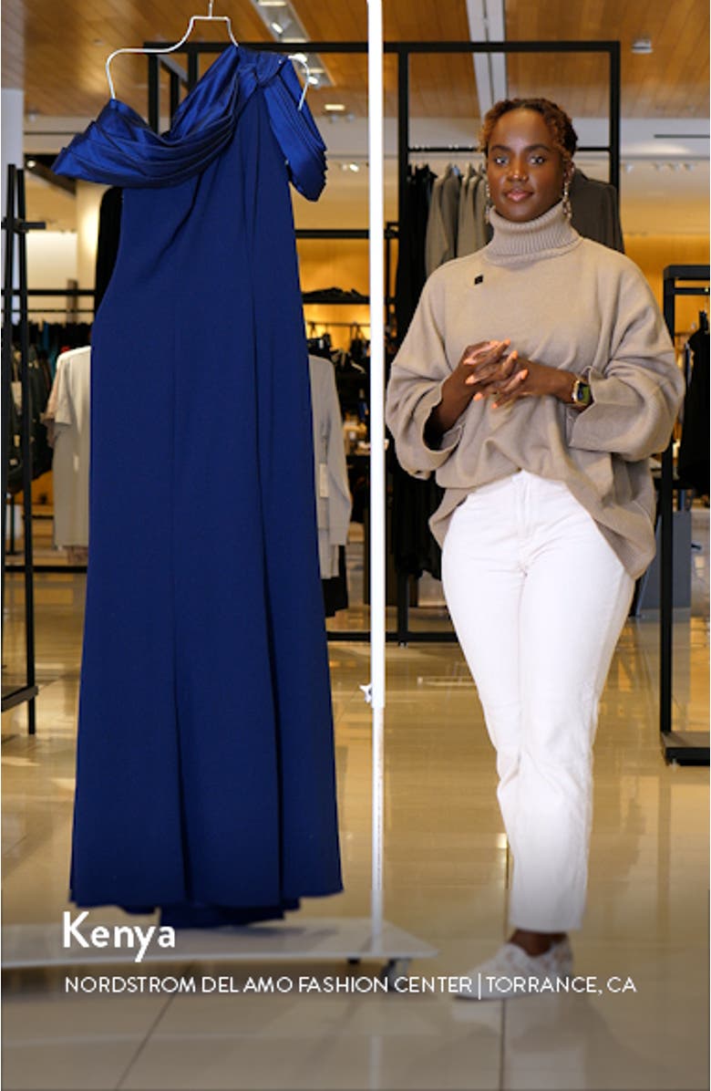 One-Shoulder Mermaid Gown, sales video thumbnail