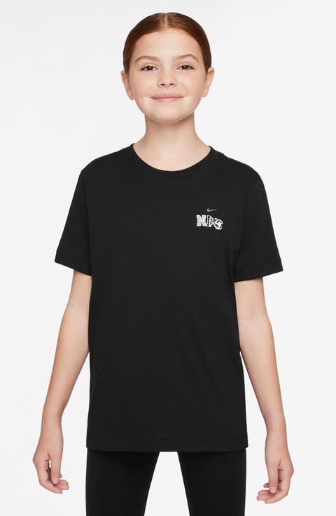 Kids' Court Vision Graphic T-Shirt (Little Kid & Big Kid)