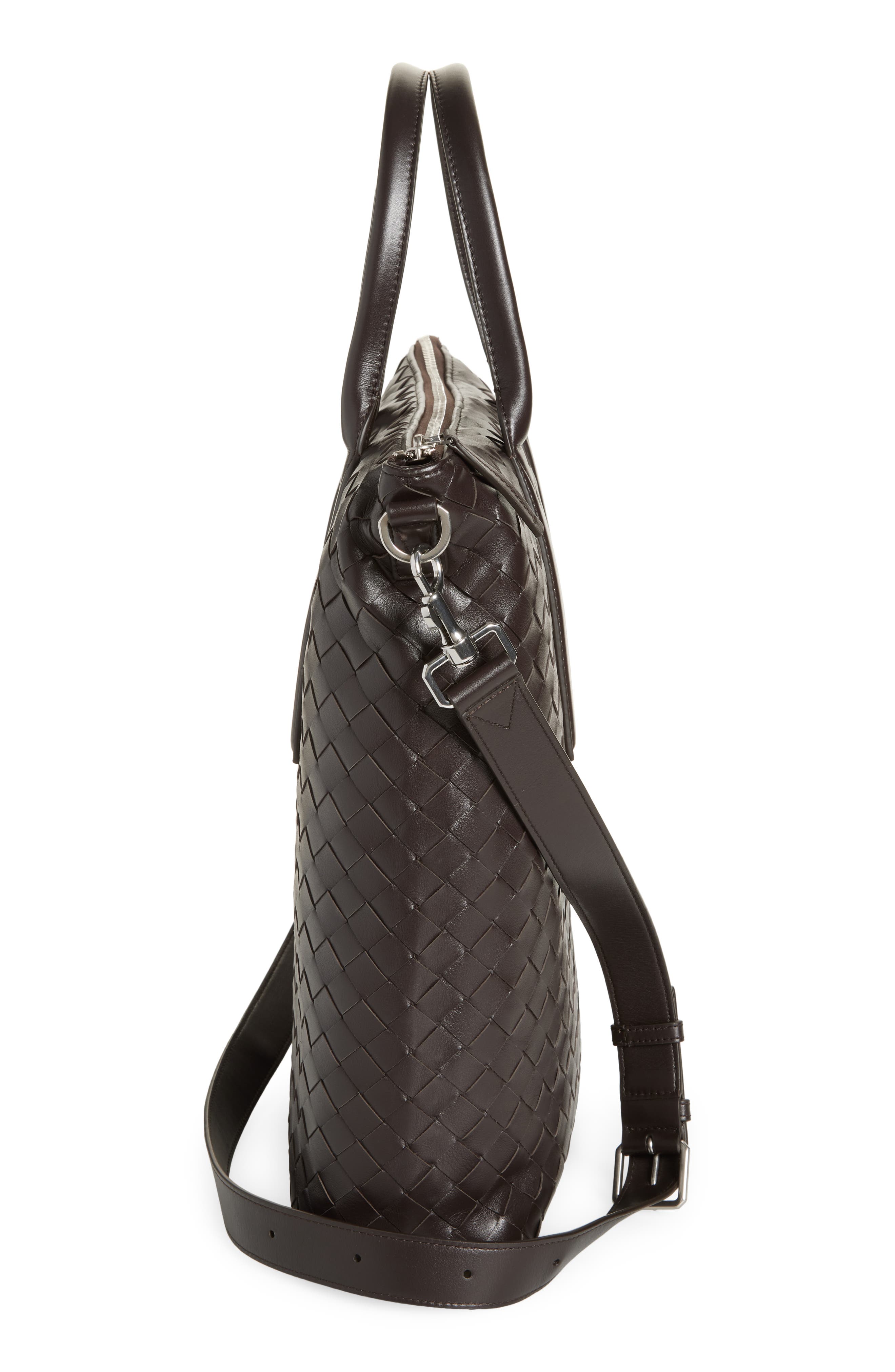 Bottega Veneta Classic Intrecciato North/South Crossbody Bag, Alternate, color, 