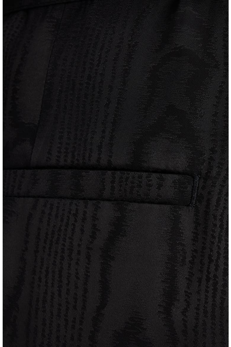 Peacha Moir\t Viscose Pants, Alternate, color, BLACK