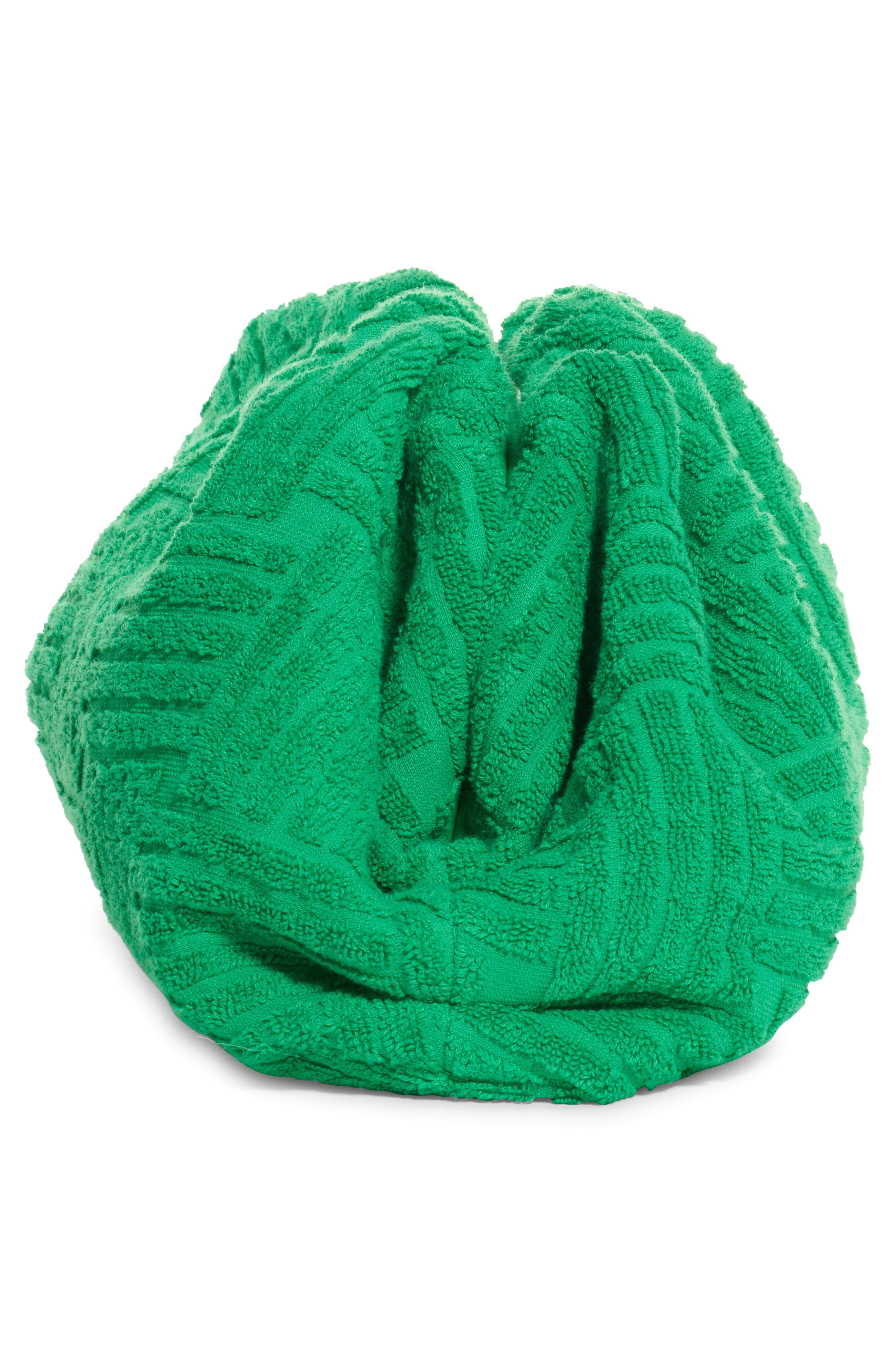 Bottega Veneta The Pouch Jacquard Terry Cloth Clutch, Alternate, color, 