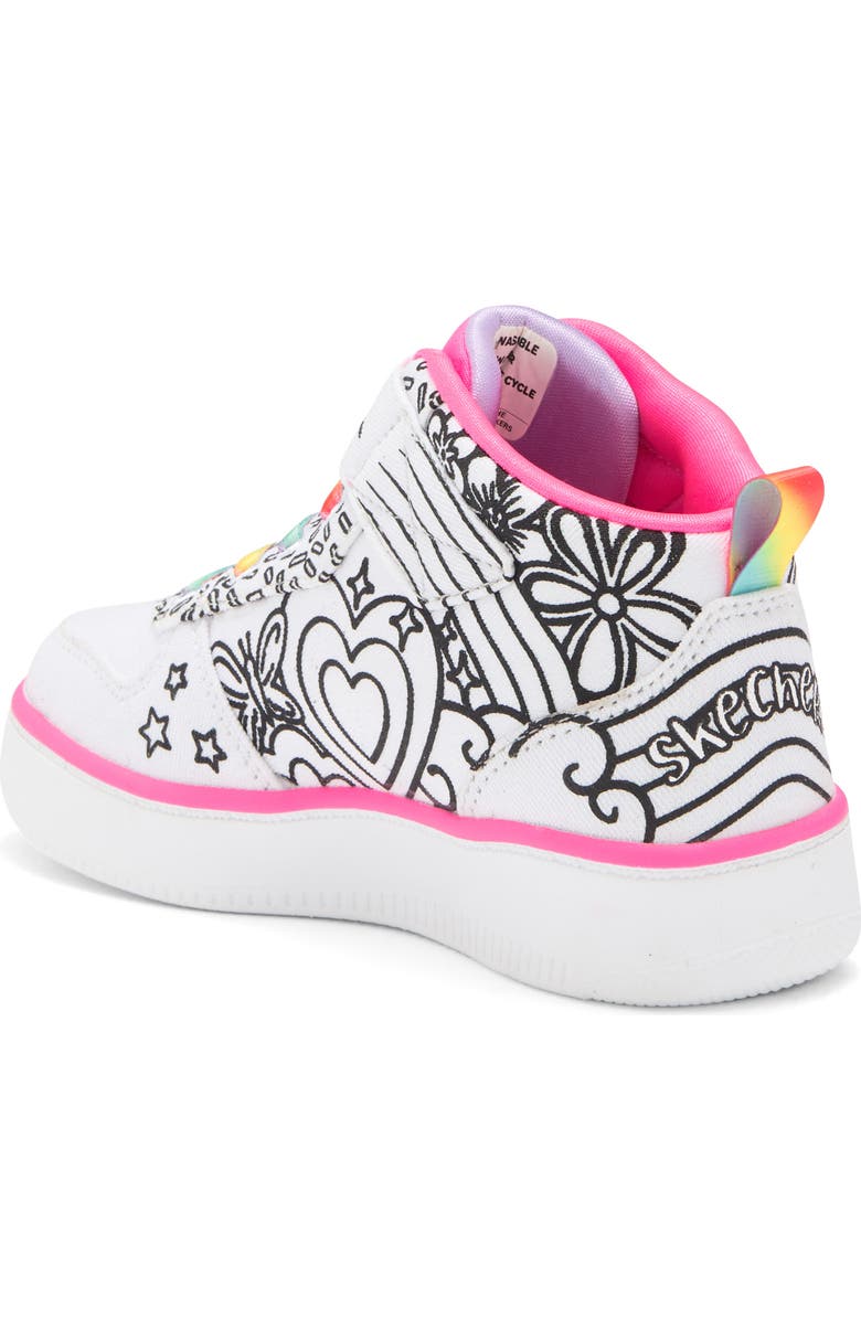 SKECHERS Kids' Sport Court Sneakers & Marker Set, Alternate, color,