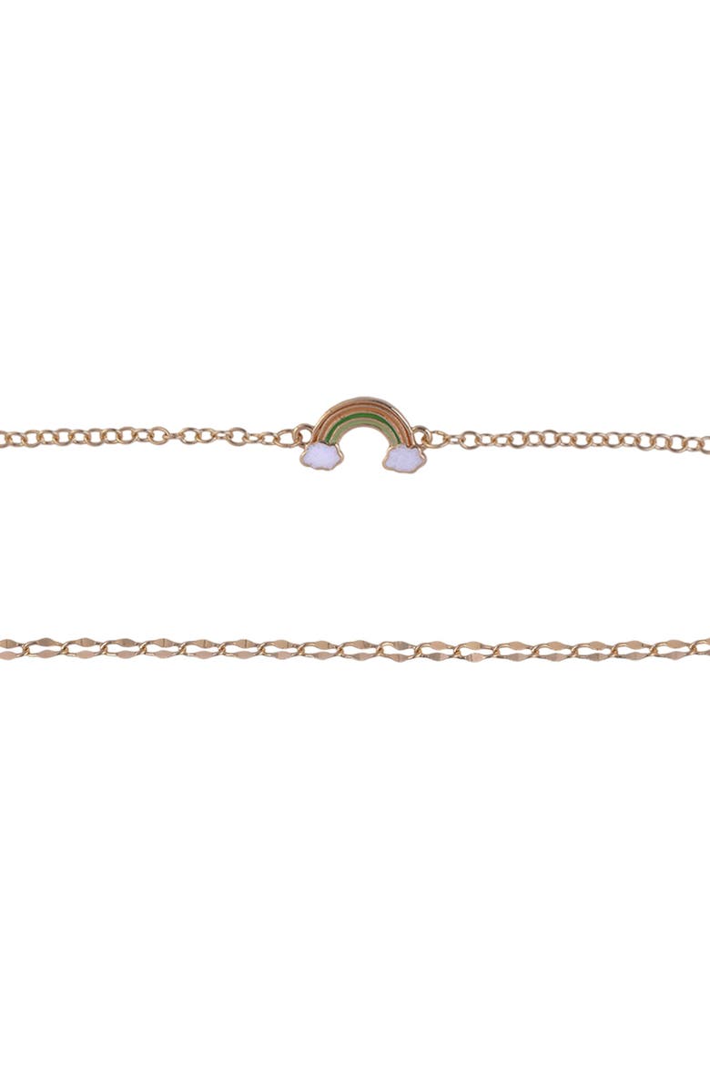 4pc Assorted Bracelet Set, Alternate, color, Green