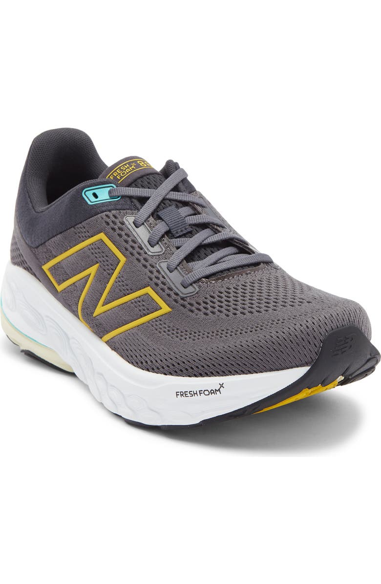 New Balance 860 Running Shoe, Main, color, Magnet/ Ginger Lemon