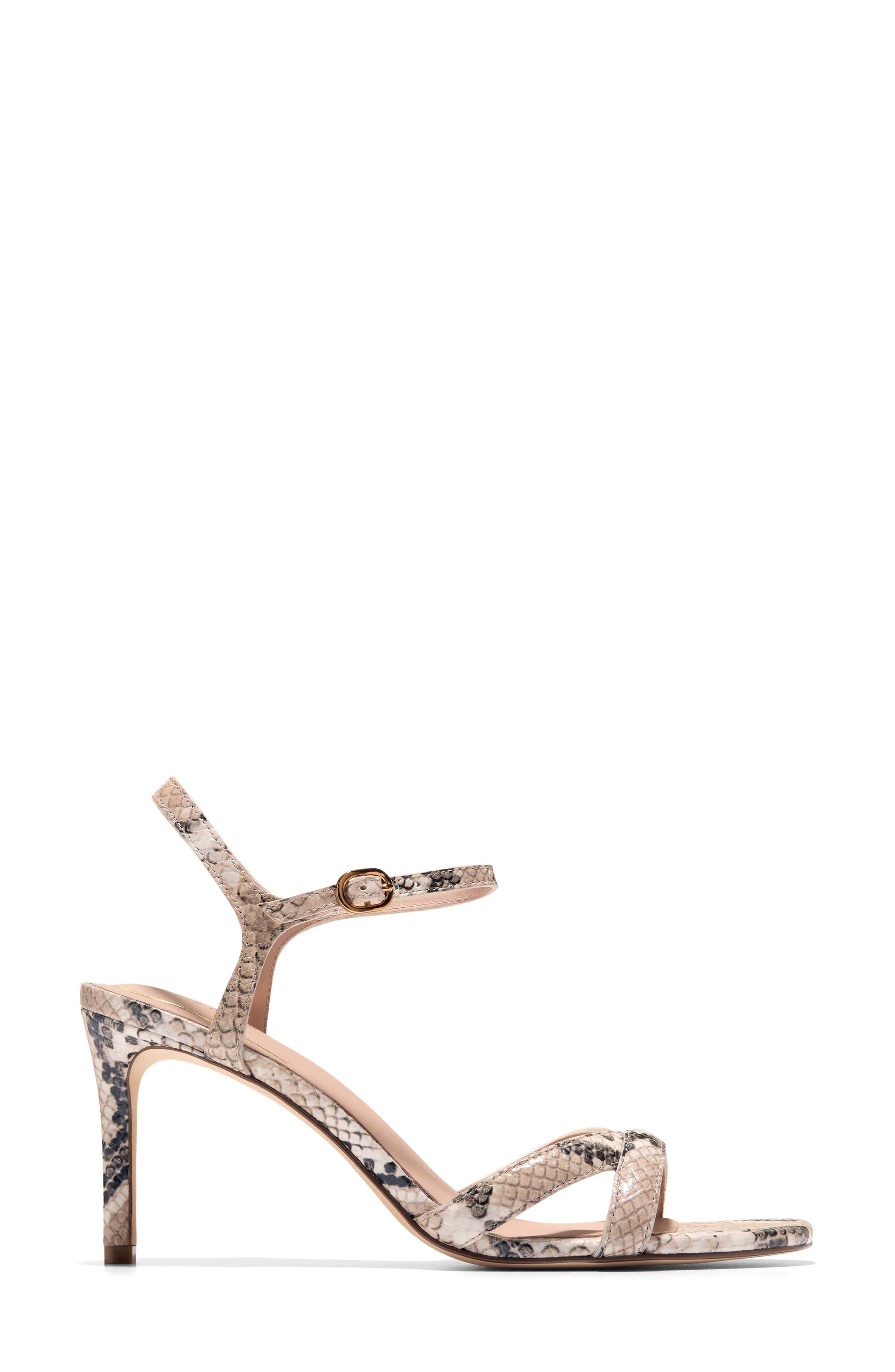 Cole Haan Constantina Ankle Strap Sandal, Alternate, color, Mojave Snake Print Leather